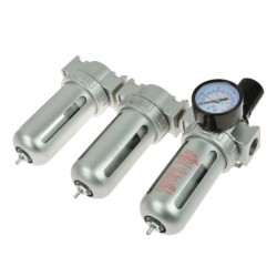 Regulátor tlaku 1MPa s filtrom, manometrom a priamym. olej 1/2" GEKO Regulátor tlaku 1MPa s filtrom, manometrom a priamym. olej 1/2" GEKO