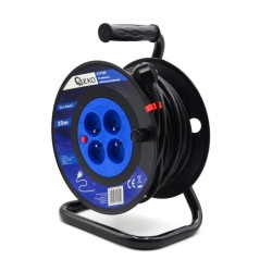 Predlžovací kábel na bubne 4 zásuvky 25m 3x1,0mm GEKO Predlžovací kábel na bubne 4 zásuvky 25m 3x1,0mm GEKO