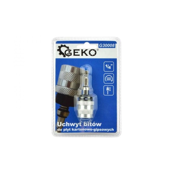 Držiak hrotu sadrokartónu 1/4", 75mm GEKO Držiak hrotu sadrokartónu 1/4", 75mm GEKO