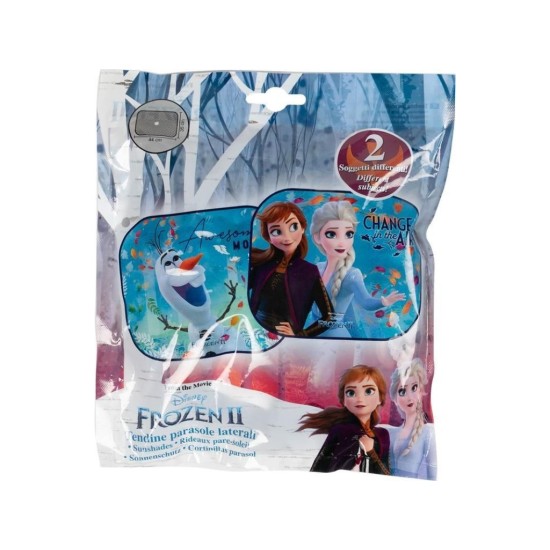 Slnečná clona na bočné okno FROZEN 2 2ks