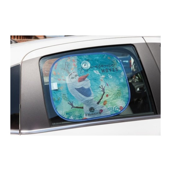 Slnečná clona na bočné okno FROZEN 2 2ks