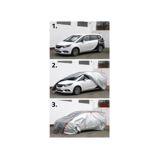 Ochranná plachta proti kroupám CITY SUV 460x185x145cm COMPASS Ochranná plachta proti kroupám CITY SUV 460x185x145cm COMPASS