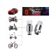 LED svietiace krytky pre RGB ventily, 2ks KAXL LED svietiace krytky pre RGB ventily, 2ks KAXL