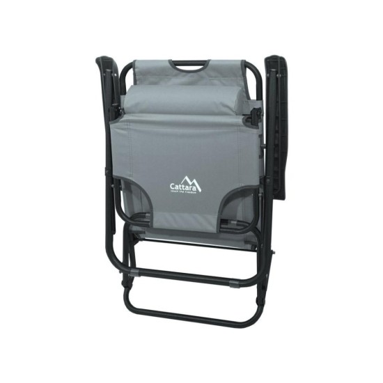 Ležadlo/kreslo COMFORT sivé CATTARA