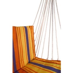 Hojdacia sieť na sedenie 95x50cm červeno-oranžová CATTARA Hojdacia sieť na sedenie 95x50cm červeno-oranžová CATTARA