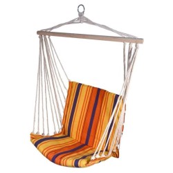 Hojdacia sieť na sedenie 95x50cm červeno-oranžová CATTARA Hojdacia sieť na sedenie 95x50cm červeno-oranžová CATTARA