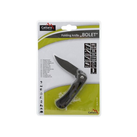 BOLET zatvárací nôž so zámkom 16,5 cm CATTARA