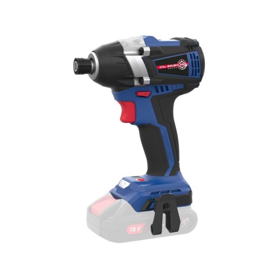 Akumulátorový rázový uťahovák 18V, Li-Ion, 1/4" bez akumulátora a nabíjačky GÜDE Akumulátorový rázový uťahovák 18V, Li-Ion, 1/4" bez akumulátora a nabíjačky GÜDE