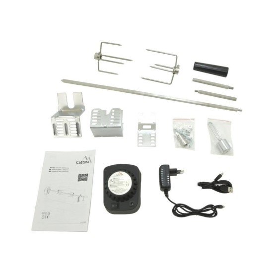 Grilovací špíz 94cm 230V UNI CATTARA