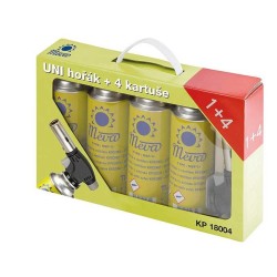 UNI hořák + 4 kartuše KP02002 MEVA