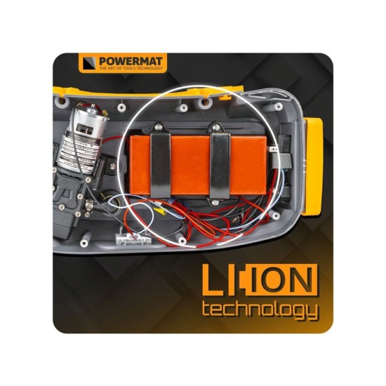 Akumulátorový batohový postrekovač 16l, 12V/8Ah POWERMAT