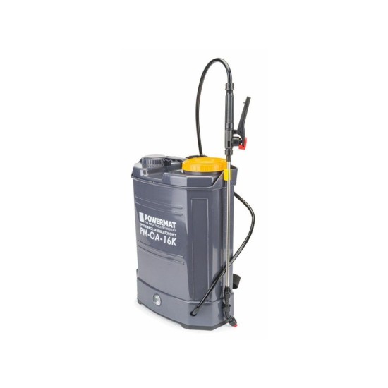 Akumulátorový batohový postrekovač 16l, 12V/8Ah POWERMAT