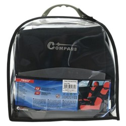 Poťah na sedadlo Tričko vpredu 2ks tmavosivý COMPASS