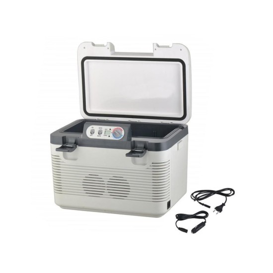 Chladící box 19l Double s displejem 12V/24V/230V COMPASS