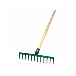 Hrábě železné 12-hroté / násada 1.6m Hrábě železné 12-hroté / násada 1.6m