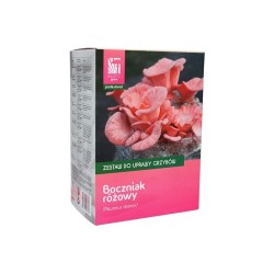 Ružová huba (Pleurotus djamor) 1kg, pestovateľská sada