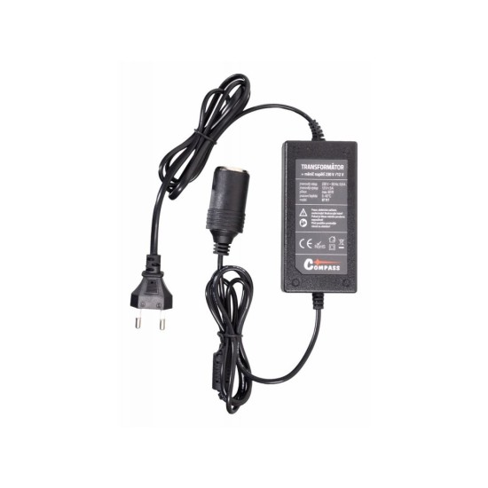 Transformátor 230/12V 5A COMPASS