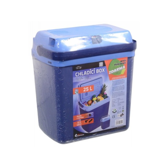 Chladící box 25l s displejem BLUE 230/12V COMPASS Chladící box 25l s displejem BLUE 230/12V COMPASS