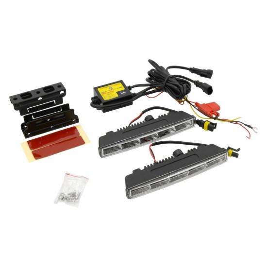 Denné svietenie 5 HIGH POWER LED 12V/24V COMPASS Denné svietenie 5 HIGH POWER LED 12V/24V COMPASS