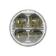 Denné svietenie, okrúhle, 70mm, 4 HIGH POWER LED 12V/24V COMPASS Denné svietenie, okrúhle, 70mm, 4 HIGH POWER LED 12V/24V COMPASS