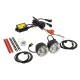 Denné svietenie, okrúhle, 70mm, 4 HIGH POWER LED 12V/24V COMPASS Denné svietenie, okrúhle, 70mm, 4 HIGH POWER LED 12V/24V COMPASS