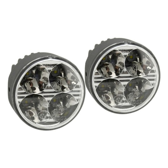 Denné svietenie, okrúhle, 70mm, 4 HIGH POWER LED 12V/24V COMPASS Denné svietenie, okrúhle, 70mm, 4 HIGH POWER LED 12V/24V COMPASS