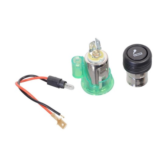 Zapaľovač 12V s osvetlením EURO COMPASS Zapaľovač 12V s osvetlením EURO COMPASS