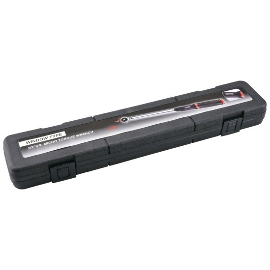 Momentový kľúč so stupnicou, 1/2", 40-200Nm, 72 zubov, CrV FORTUM