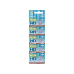 Alkalické batérie, 5ks, 1.5V (LR54, LR1130) EXTOL ENERGY Alkalické batérie, 5ks, 1.5V (LR54, LR1130) EXTOL ENERGY