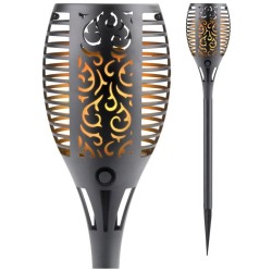 LED baterka s plameňom, 58cm, solárne nabíjanie, 33 LED EXTOL SVETLO LED baterka s plameňom, 58cm, solárne nabíjanie, 33 LED EXTOL SVETLO