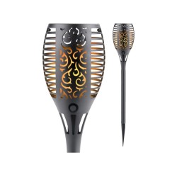 LED baterka s plameňom, 58cm, solárne nabíjanie, 33 LED EXTOL SVETLO LED baterka s plameňom, 58cm, solárne nabíjanie, 33 LED EXTOL SVETLO