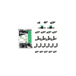 Sada 24 kusov príslušenstva pre zavlažovaciu hadicu 16mm BRADAS