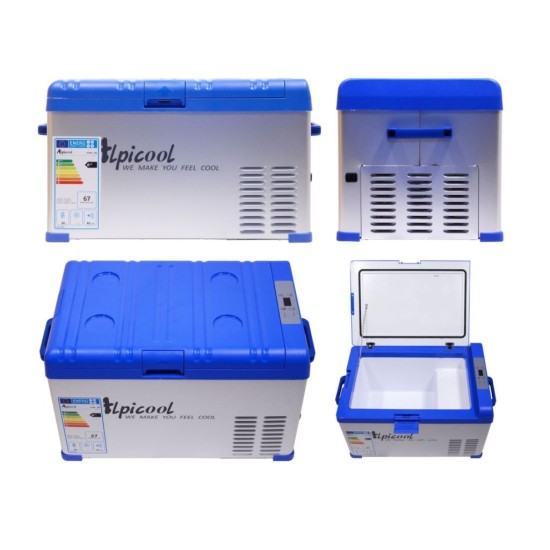 Chladící box kompresor 30l 230/24/12V -20°C BLUE ALPICOOL Chladící box kompresor 30l 230/24/12V -20°C BLUE ALPICOOL