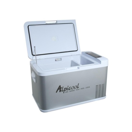 Kompresorový chladiaci box SILVER FROST 25l 230/24/12V -20°C ALPICOOL Kompresorový chladiaci box SILVER FROST 25l 230/24/12V -20°C ALPICOOL