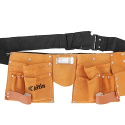 Kožený opasok na náradie, 11 vreciek KELTIN Kožený opasok na náradie, 11 vreciek KELTIN