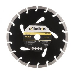 Segmentový diamantový kotúč 230x22,2x10mm KELTIN