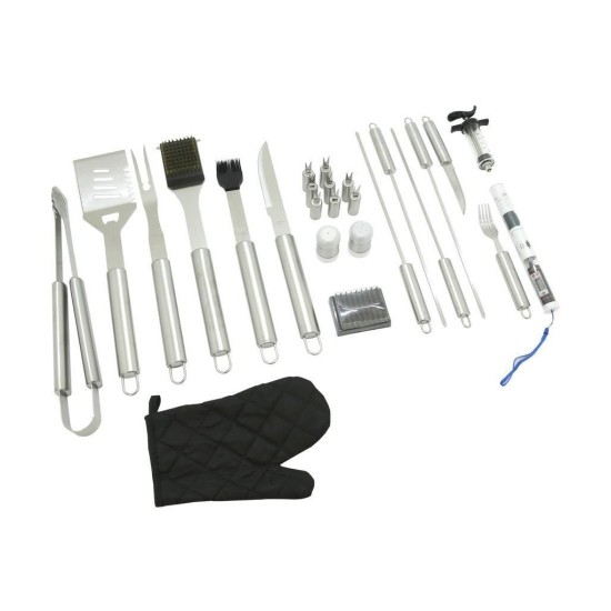 Sada grilovacieho náradia 27ks textilná taška CATTARA