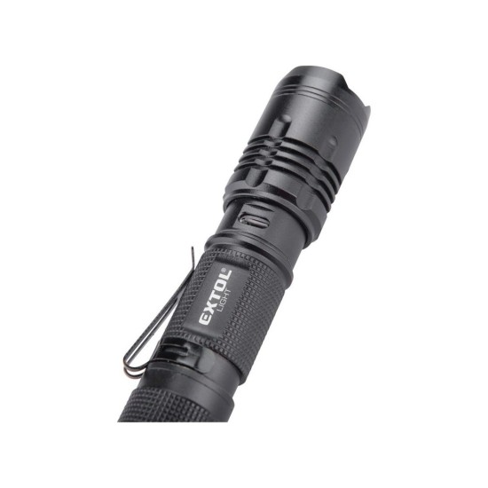 Baterka 400lm, zoom, USB nabíjanie, CREE XTE 5W EXTOL LIGHT Baterka 400lm, zoom, USB nabíjanie, CREE XTE 5W EXTOL LIGHT