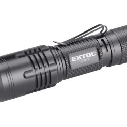 Baterka 400lm, zoom, USB nabíjanie, CREE XTE 5W EXTOL LIGHT
