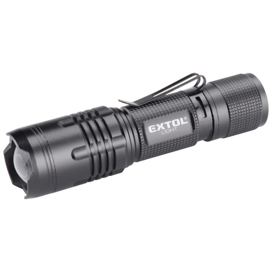 Baterka 400lm, zoom, USB nabíjanie, CREE XTE 5W EXTOL LIGHT Baterka 400lm, zoom, USB nabíjanie, CREE XTE 5W EXTOL LIGHT