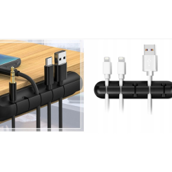 Organizér káblov, držiak káblov a drôtov, päťmiestny KELTIN Organizér káblov, držiak káblov a drôtov, päťmiestny KELTIN