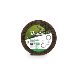 Okraj záhonu, hnedý 10m x 50mm EASY BORDER BRADAS