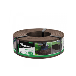 Okraj záhonu WOOD BORDER hnedý 78mm x 2,8mm x 10m BRADAS Okraj záhonu WOOD BORDER hnedý 78mm x 2,8mm x 10m BRADAS