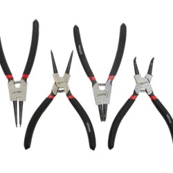 Seegerove kliešte 160mm/6", sada 4ks GEKO