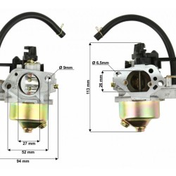Náhradný karburátor pre motor Mar-Pol s výkonom 13 koní Náhradný karburátor pre motor Mar-Pol s výkonom 13 koní