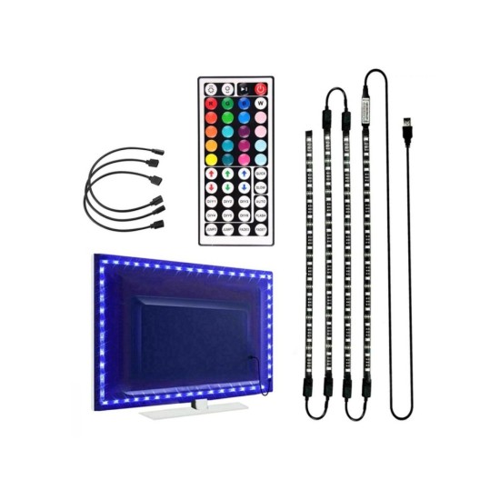 LED RGB TV Podsvietenie 4x50cm
