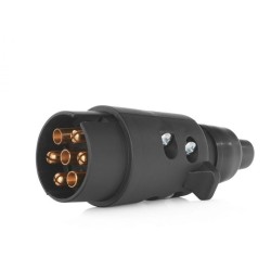 Zátka ťažného zariadenia 7 pólových, 12V, plastová