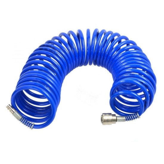 Kompresorová špirálová hadica 10m 6,5x10mm PU GEKO Kompresorová špirálová hadica 10m 6,5x10mm PU GEKO