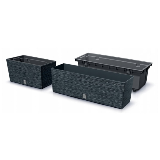 Kvetináč 39cm, antracitový FURU CASE Kvetináč 39cm, antracitový FURU CASE