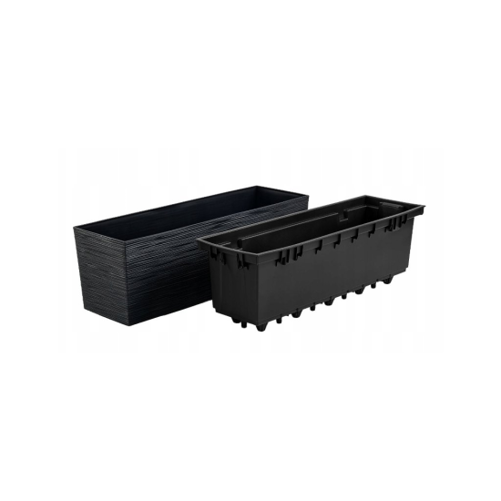 Kvetináč 39cm, antracitový FURU CASE Kvetináč 39cm, antracitový FURU CASE